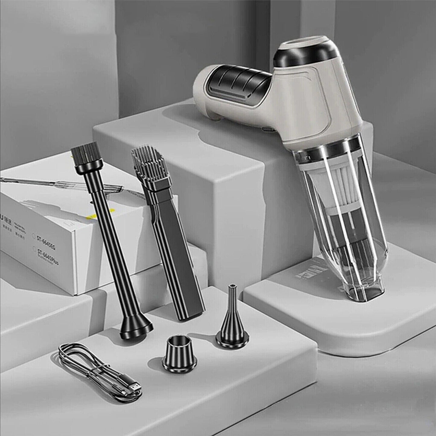 Cordless Handheld Vacuum for Home and Car Mini Air Duster