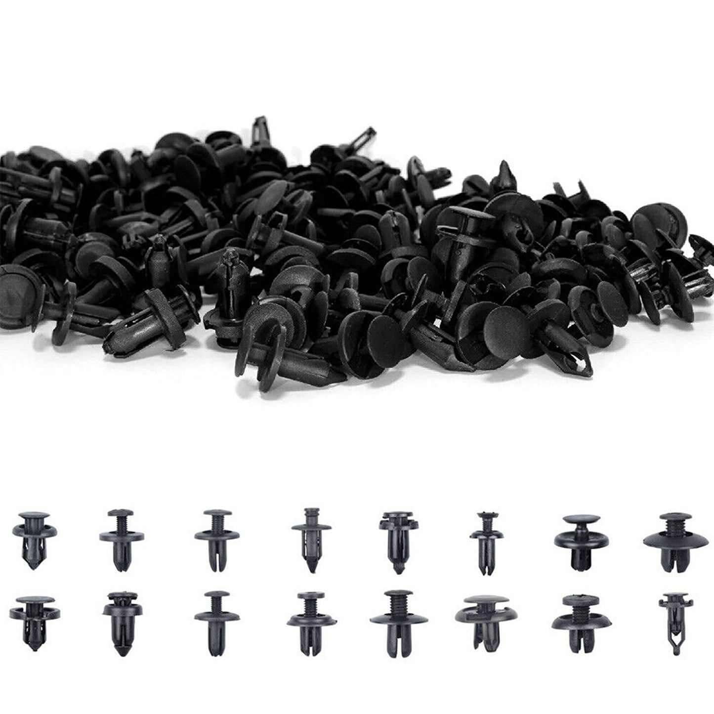 626pcs Auto Panel Bumper Plastic Fastener Retainer Car Trim Body Clips Kit Rivets