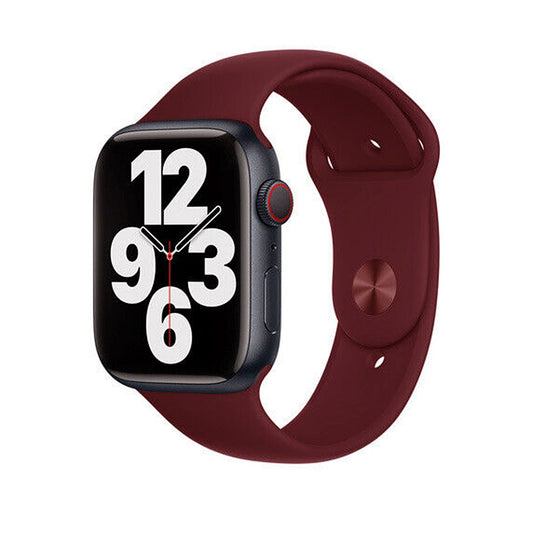 Wine For Apple Watch iWatch Band Straps 9 SE 8 7 6 5 4 38 40 41 42 44 45 49