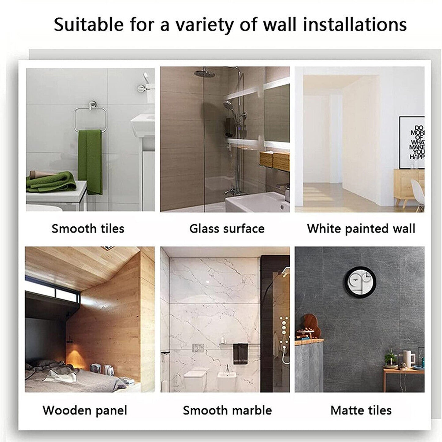 Adjustable Tension Curtain Rod Extendable for Showers and Closets