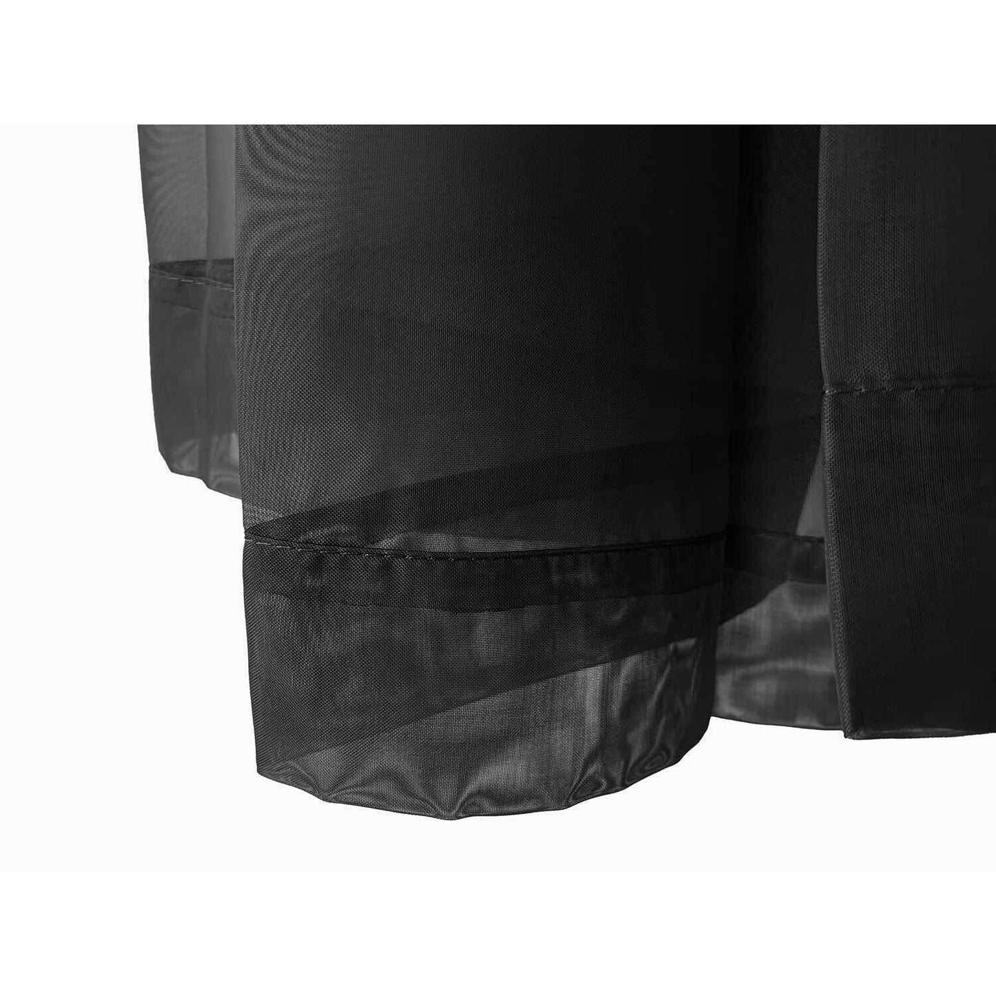 Organza Voile Sheer Curtain with Rod Pocket for Window Draping
