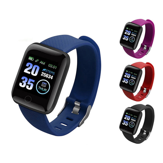 Smart Bracelet Bluetooth Tracker Pedometer Fitbit Style Monitor