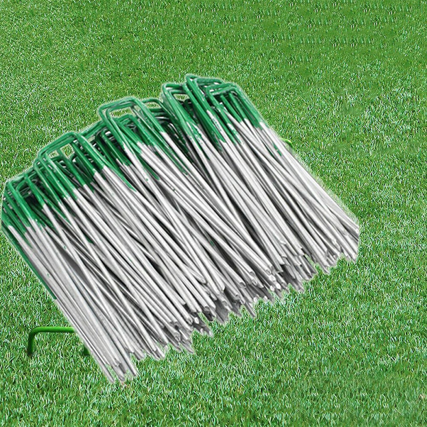 Synthetic Lawn Pegs U Pegs for Artificial Turf and Weed Mat Installation