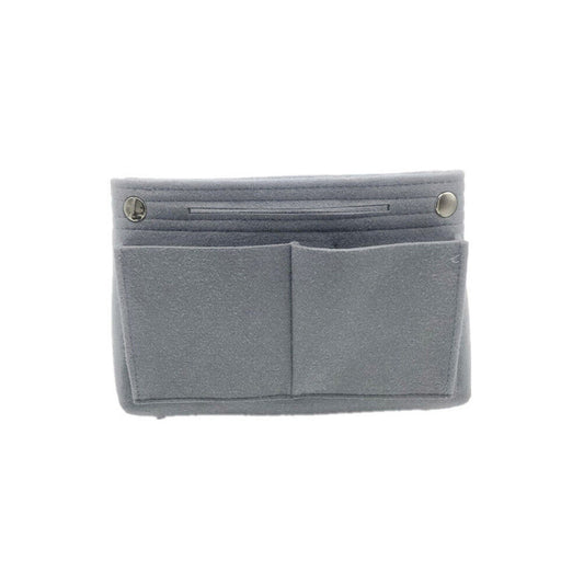 Light Grey Women Handbag Felt Bag Tote Insert Liner Purse Pouch