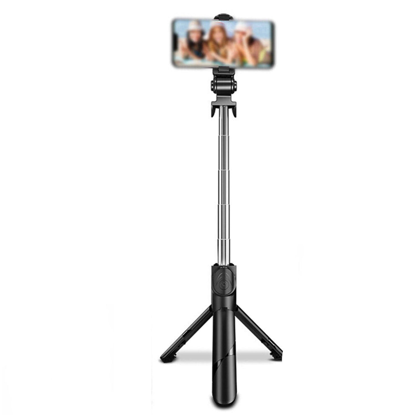 Flexible Tripod Stand with Bluetooth Remote Selfie Stick for Mobile Phone