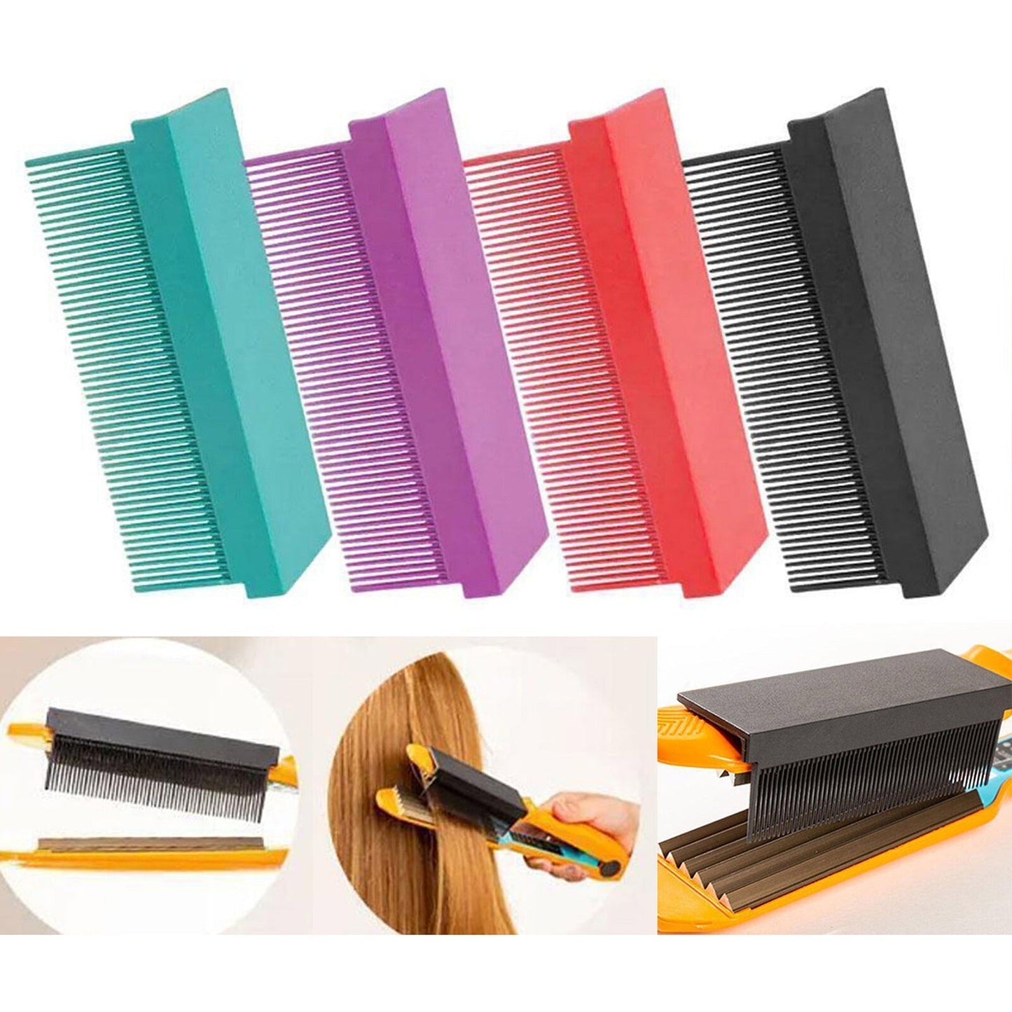 Hair Stylist Straightening Comb Attachment for Barber