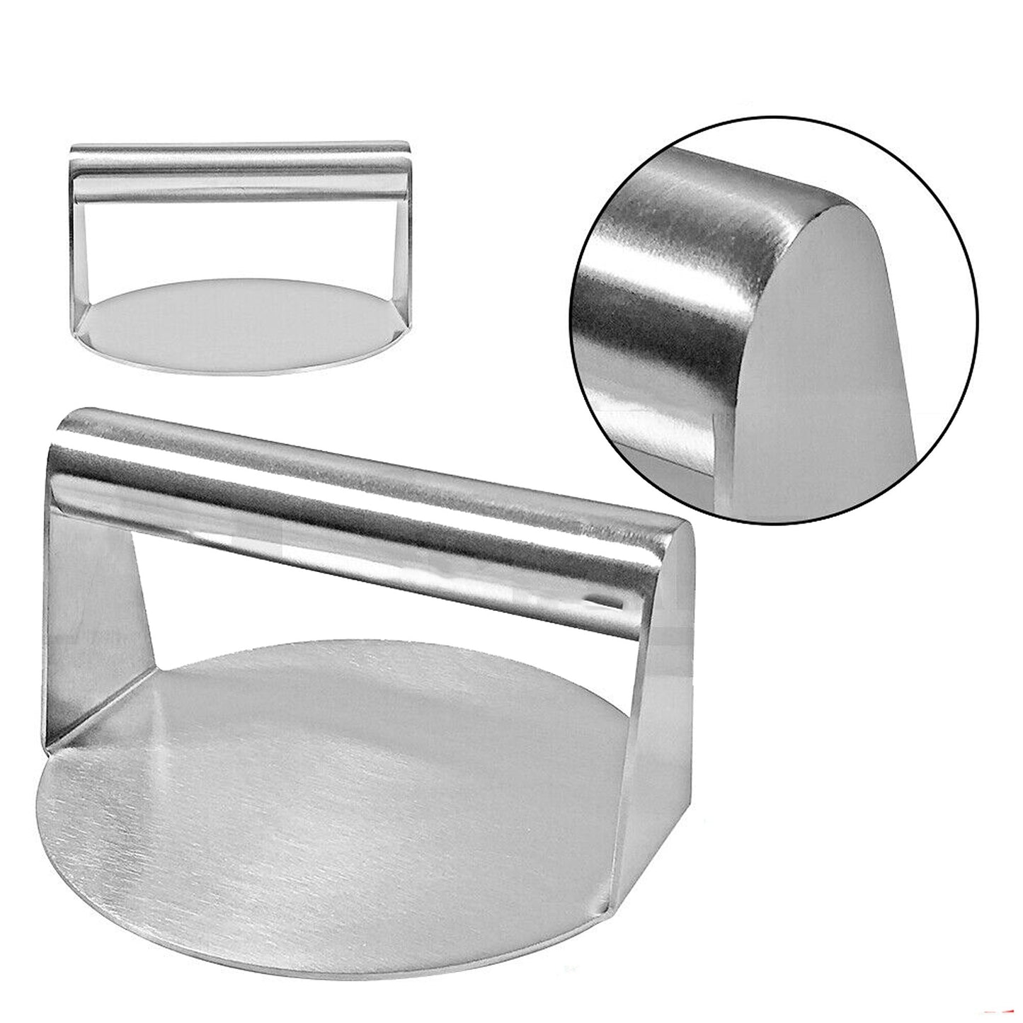No-Rust Burger Press for Griddle Meat Smasher for Home BBQ