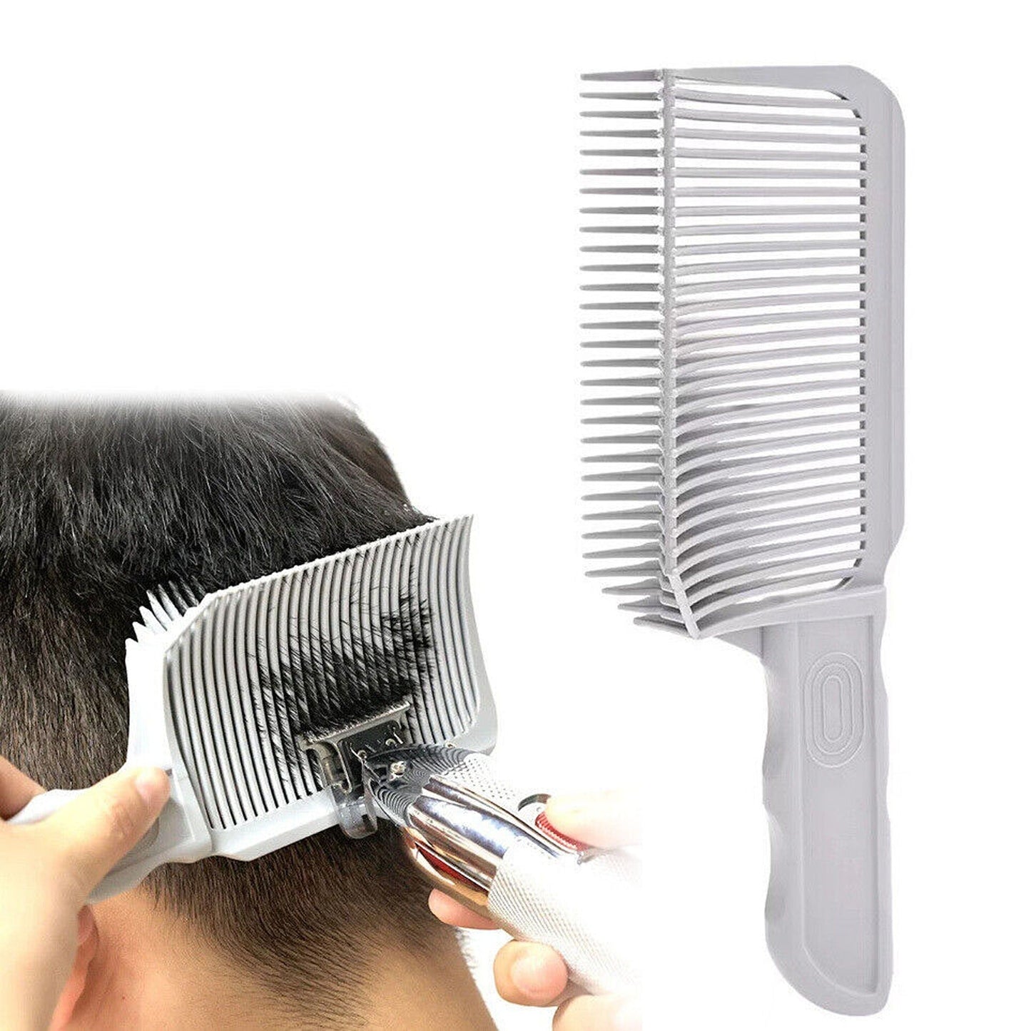 Two-Piece Barber Hair Cutting Combs for Professional Hairstyles