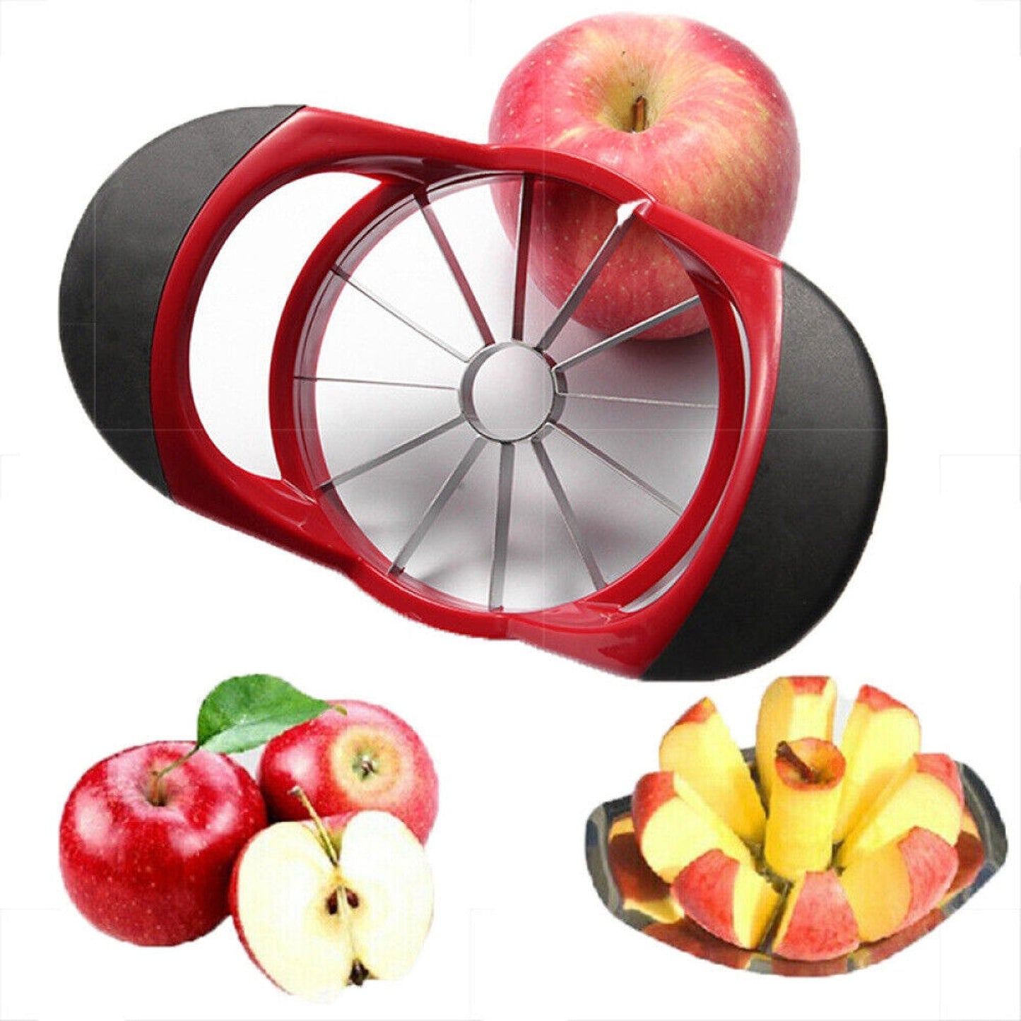 Stainless Steel Apple Corer Divider Slicer for Fruit Pies
