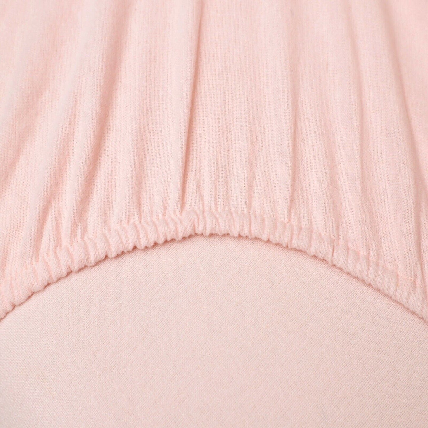 Rose Pink Cotton Flannelette Sheets Set with Standard Pillow Case Single Double Queen King