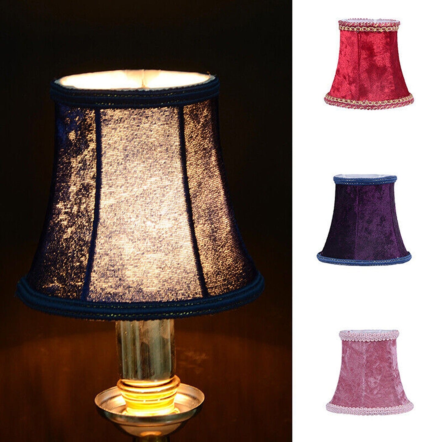 Assorted Colors Fabric Art Lampshade for Table and Floor Lamps