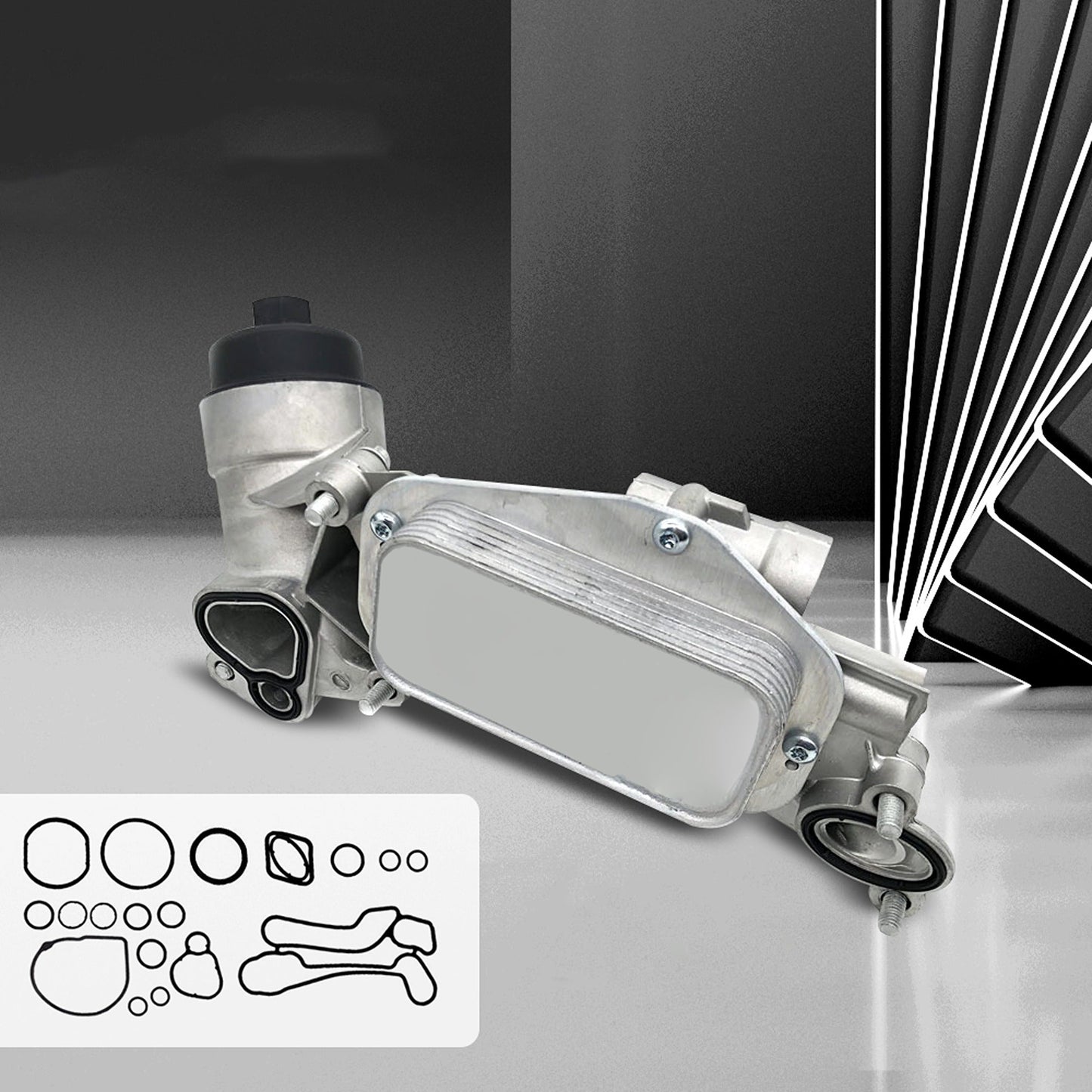 Engine Oil Cooler Filter Assembly for Holden Cruze and Astra JG JH 1.8L