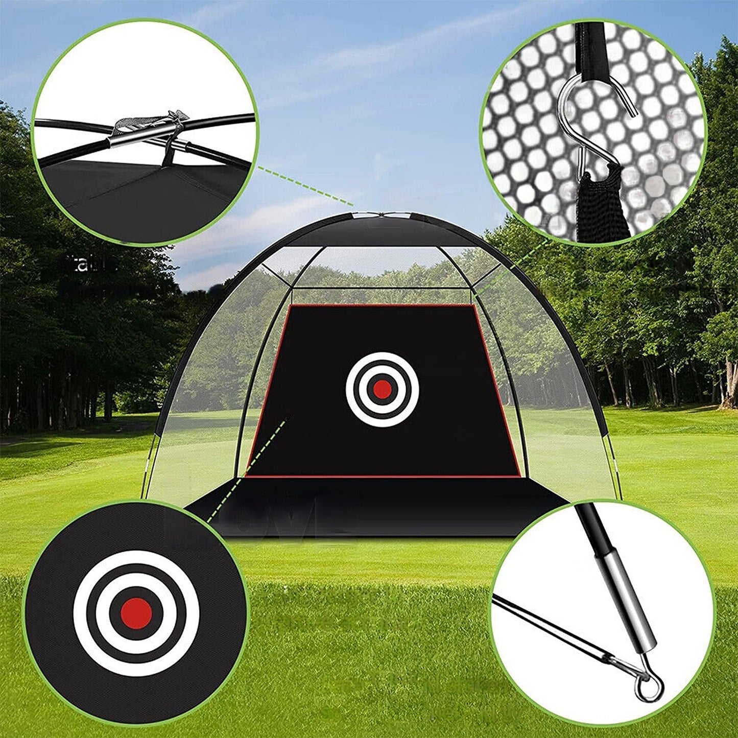 3M Golf Practice Net Driving Netting Chipping Cage Training Aid