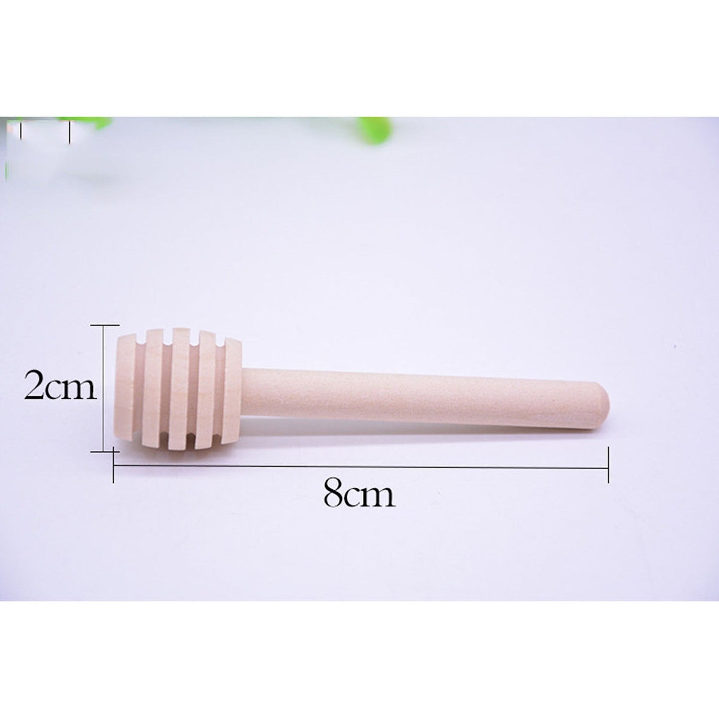 30pcs Honey Dispensing Mini Wooden Dipper for Party Favors