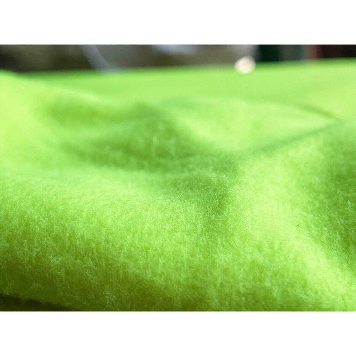 Yellow Fleece Hoodie Brushed Hooded Jacket Sweatshirt Jumper Pullover