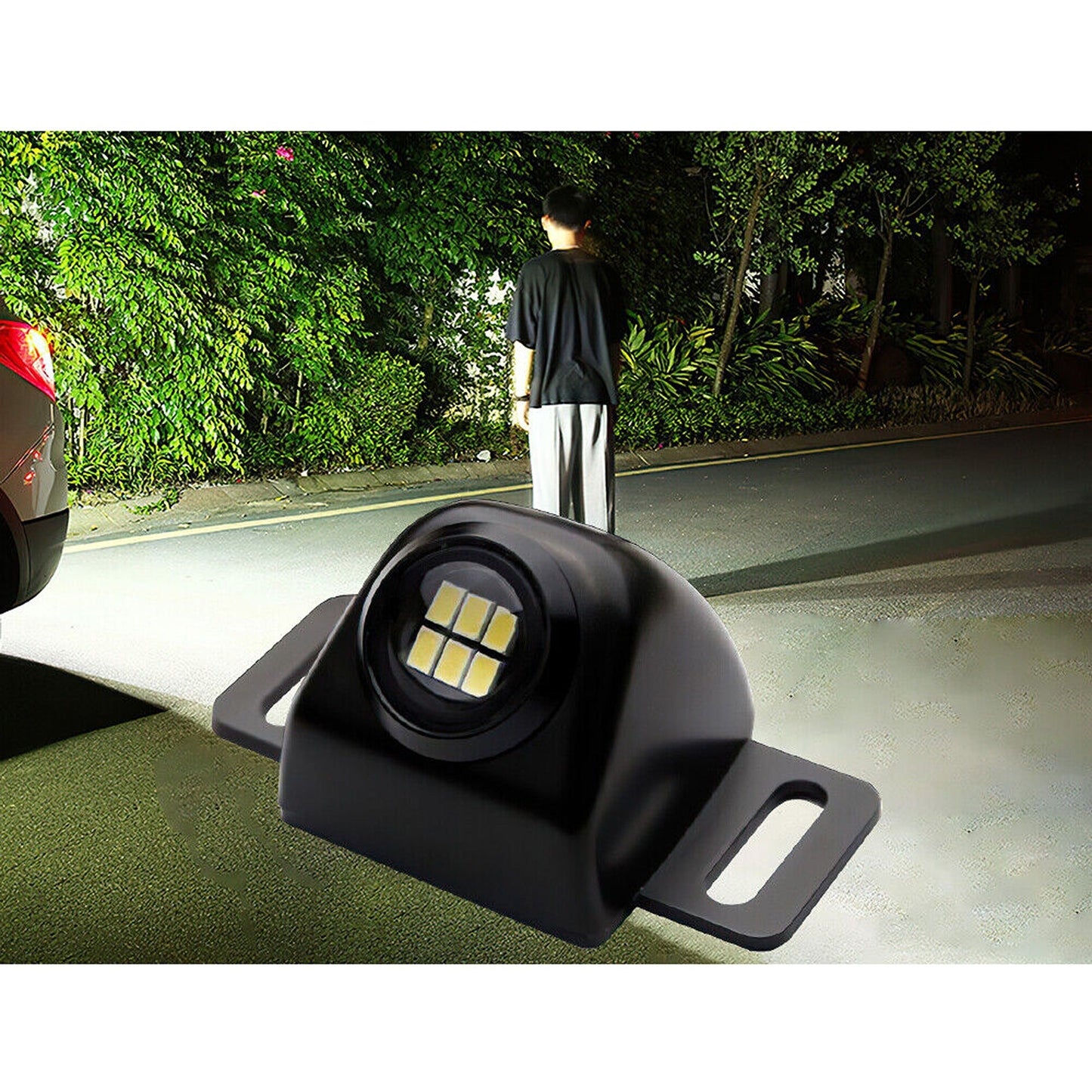 Super Bright 6LED 5W Car Reverse Lamp Auxiliary Backup Parking Light