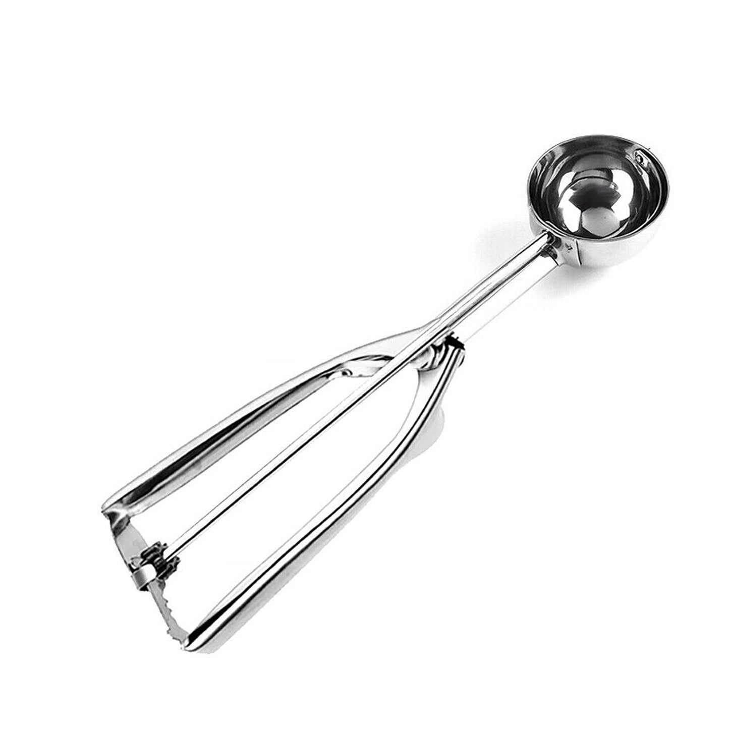 3-Piece Ice Cream Scoop and Melon Baller Set Stainless Steel