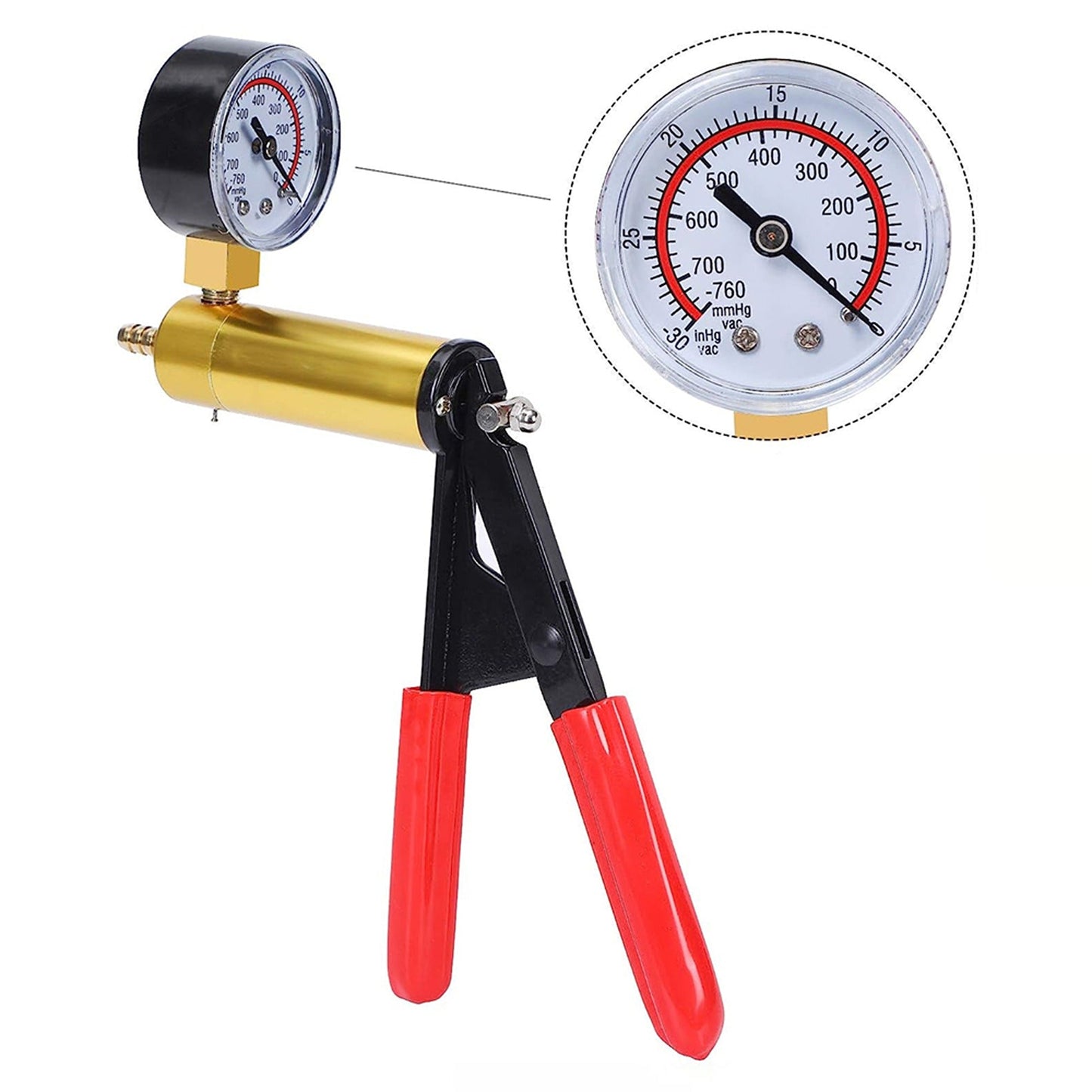 Handheld Brake Bleeding Vacuum Pump Kit for Motorbike and Car Testing
