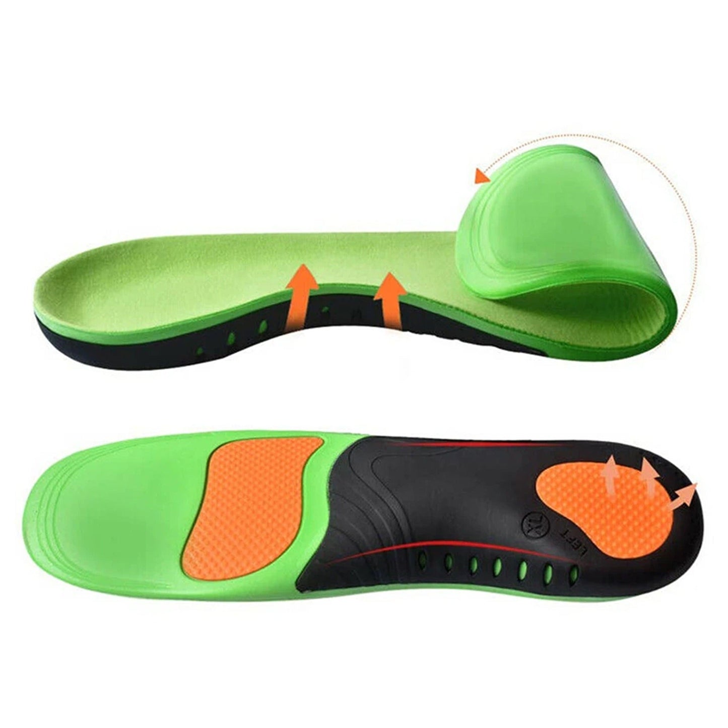 Arch Support Insoles Flat Foot Feet Plantar Insert Pad