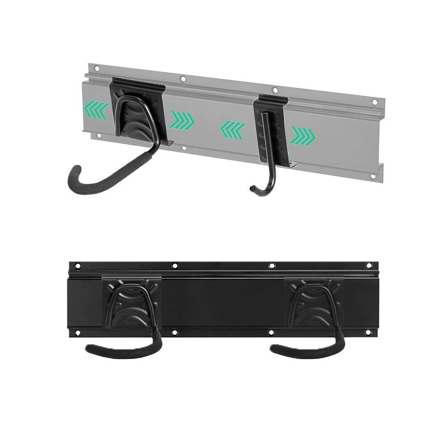 Wall Mount Bicycle Storage Rack Adjustable Garage Bike Hanger for 6 Bikes