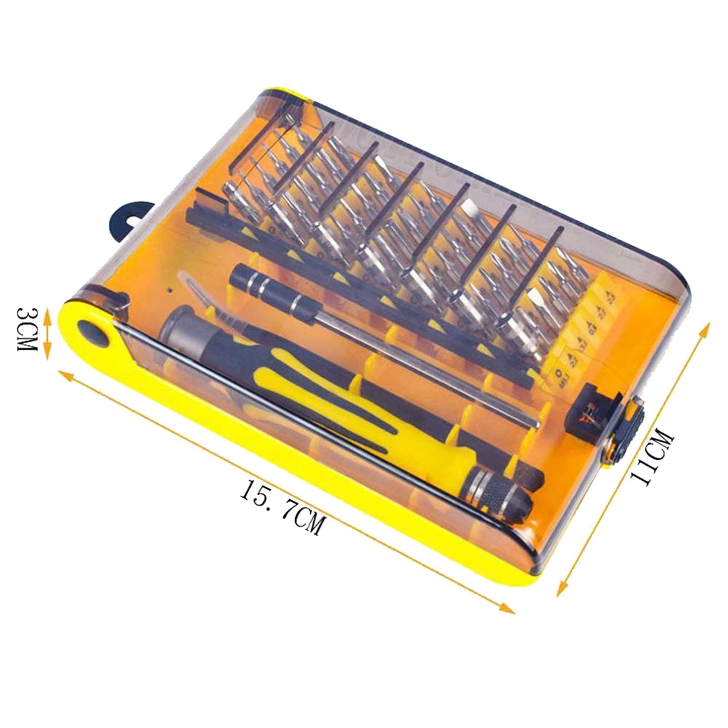 46-in-1 Precision Screwdriver Kit for PC Phone Watch Repair Includes Torx