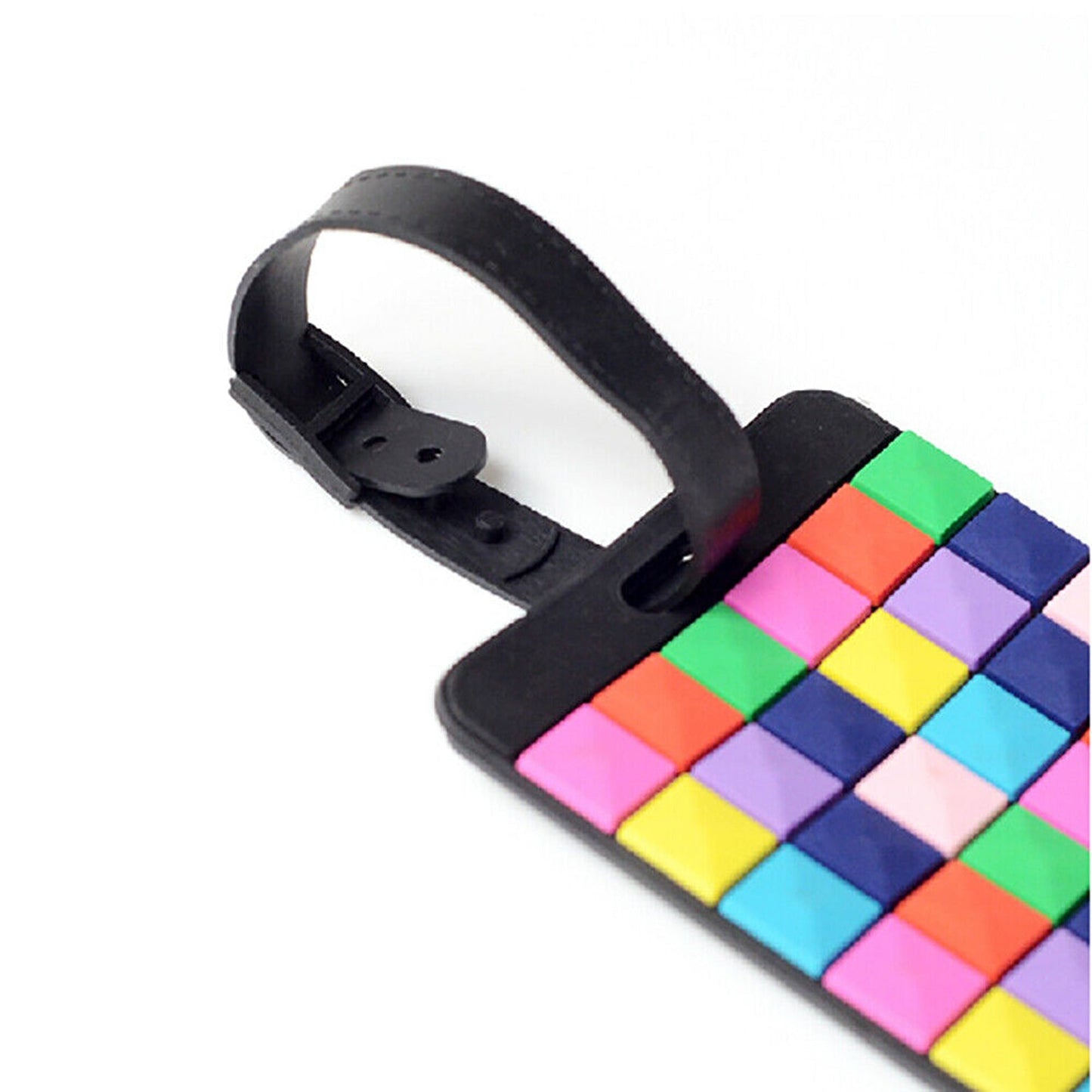 3pcs Plastic Luggage Tags for Travel ID Address Label