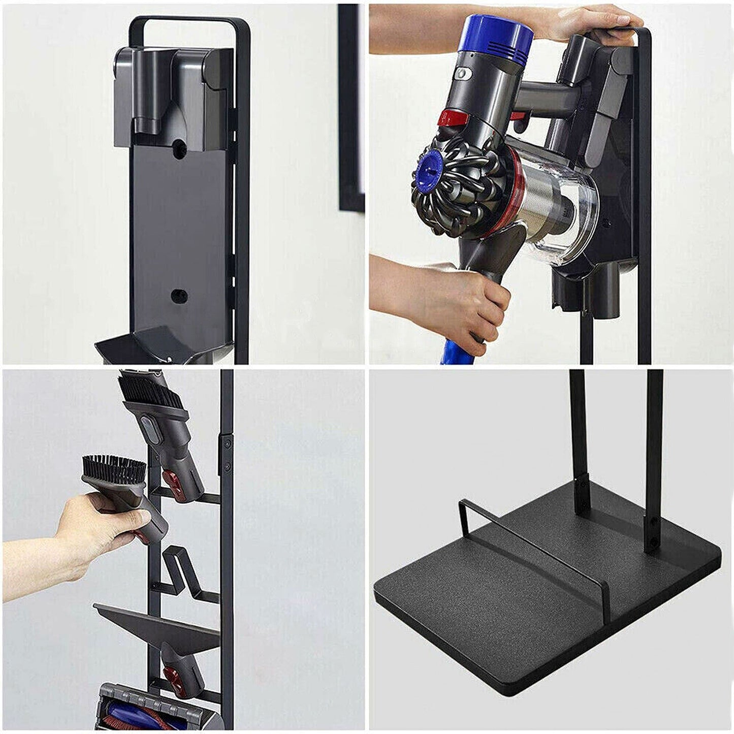 Freestanding Vacuum Cleaner Holder Stand Rack for Dyson V6 V7 V8