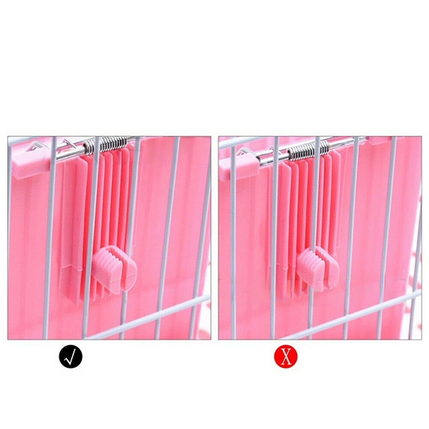Corner Hay Feeder for Rabbits Small Animals Less Waste Rack