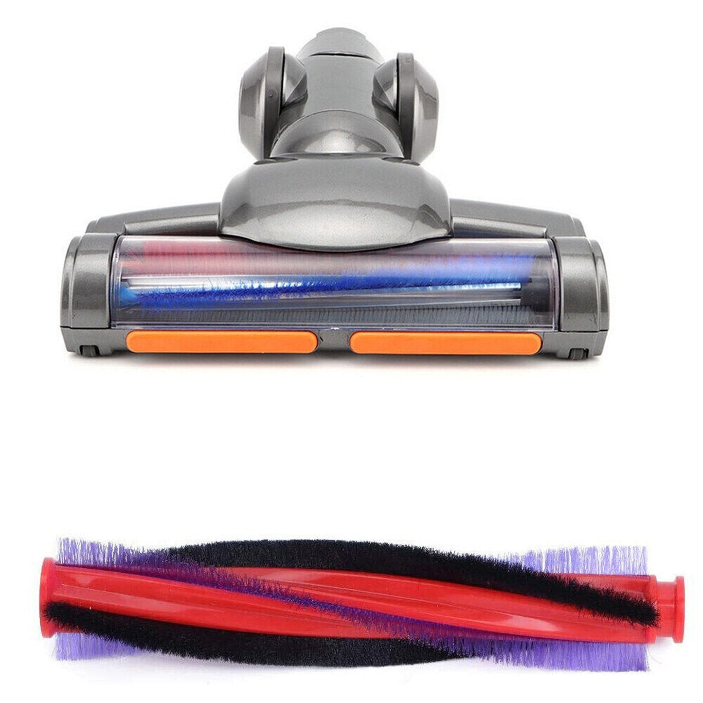 Dyson-Compatible Floor Head with Roller Brush for V6 DC58  DC59 Models