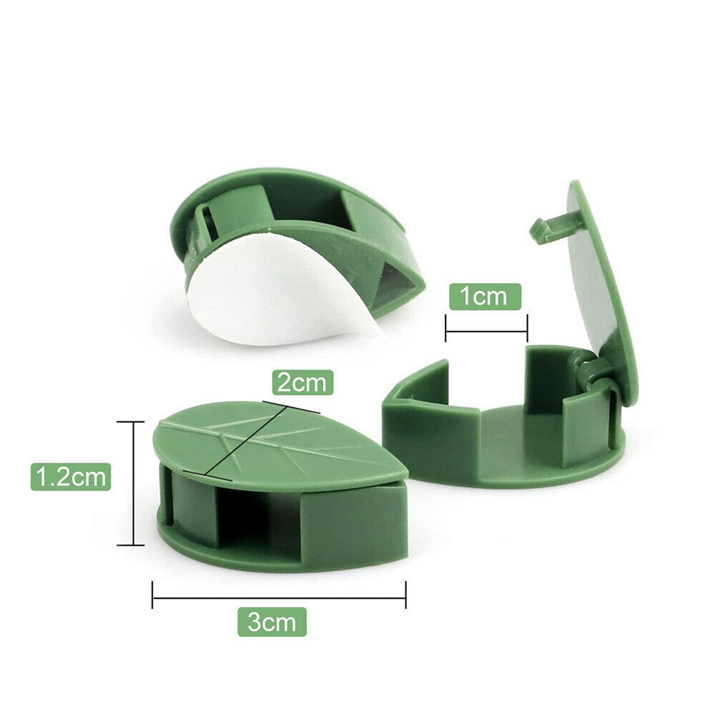 Invisible Plant Climbing Wall Clips Vine Fixt Pothos Rattan Sticky Hook Wire
