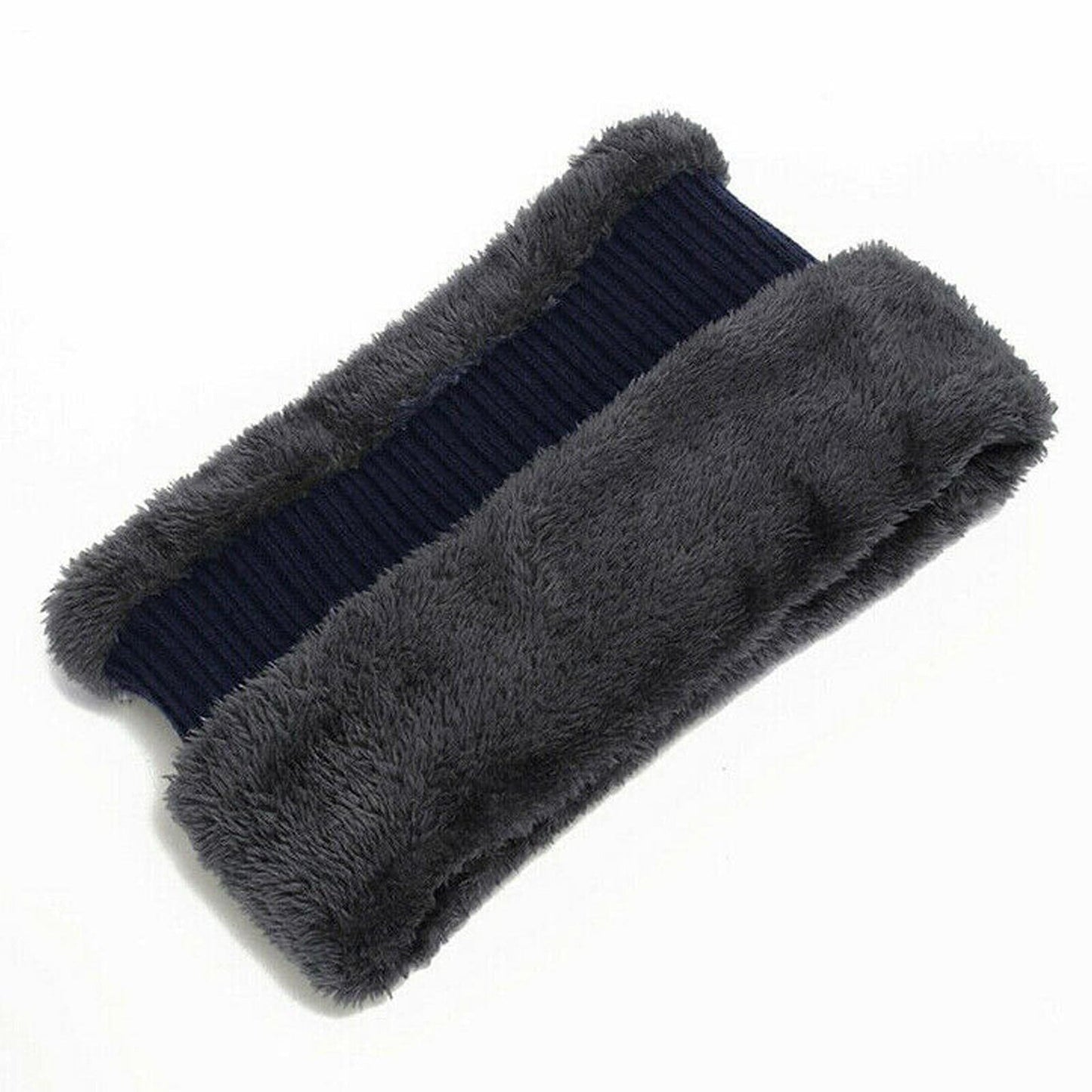 Men and Women Winter Beanie Hat and Scarf Set Fleece Warm Snow Ski Cap