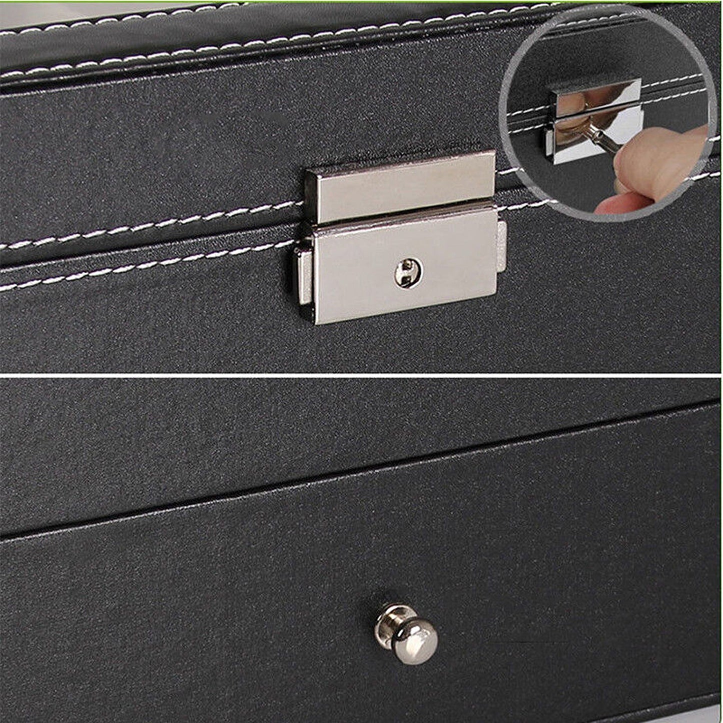 Watch Display Organizer Jewelry Storage Case Box