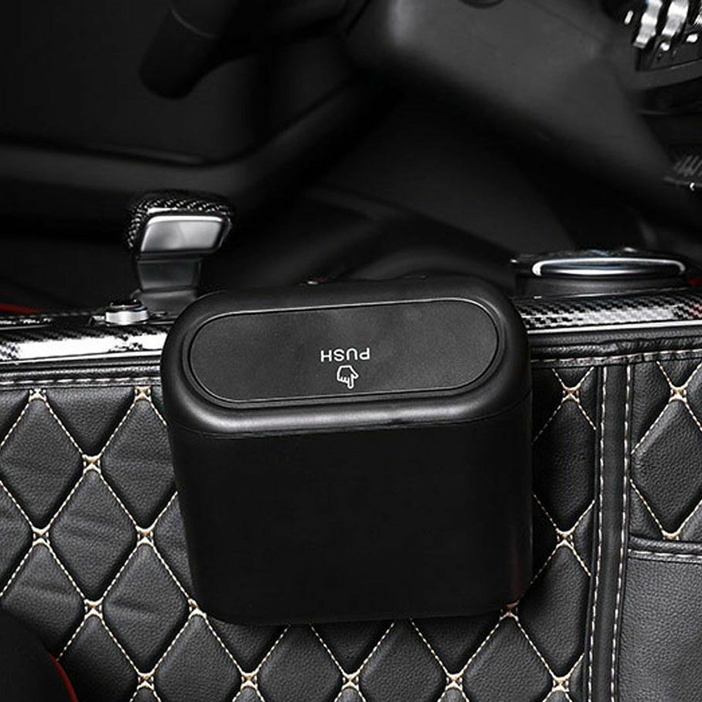 Car Trash Can Auto Rubbish Dustbin Garbage Box Case Holder