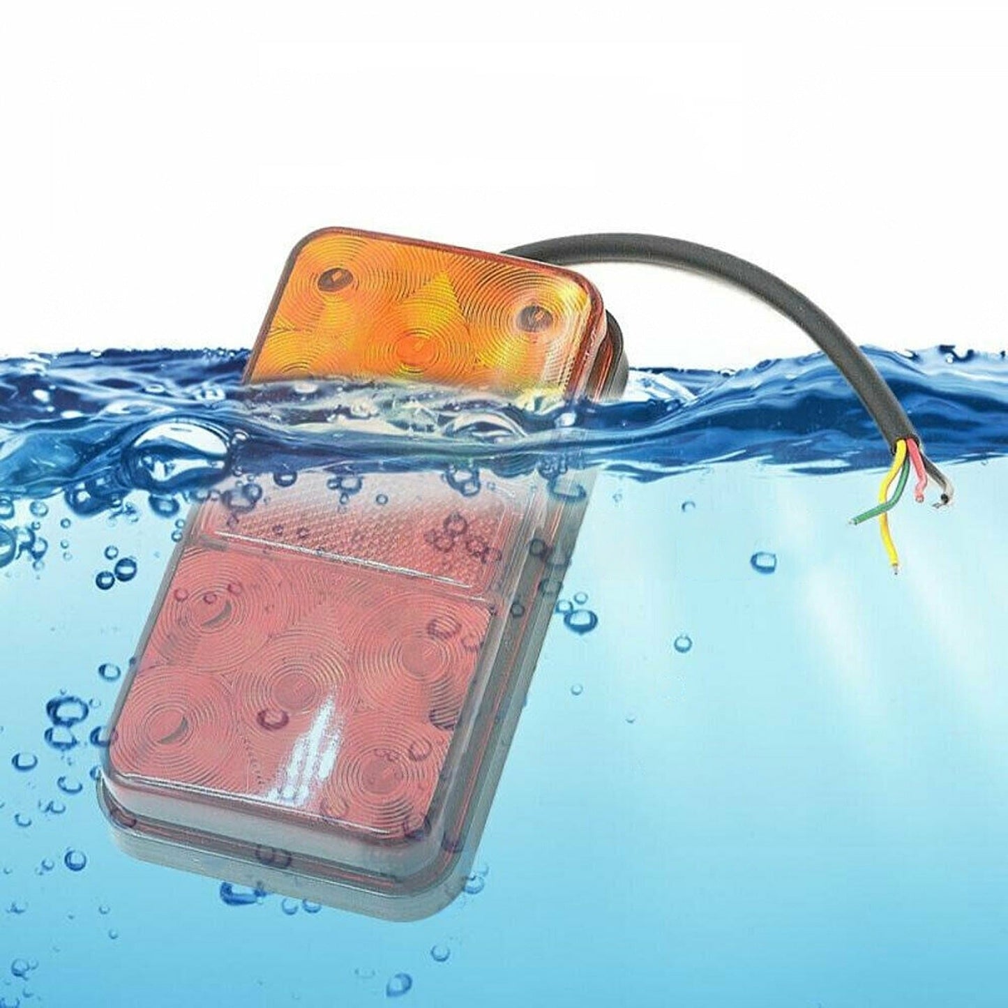 LED Trailer Tail Lights Stop Indicator Lamp 12V for 4WD Camper UTE 2x