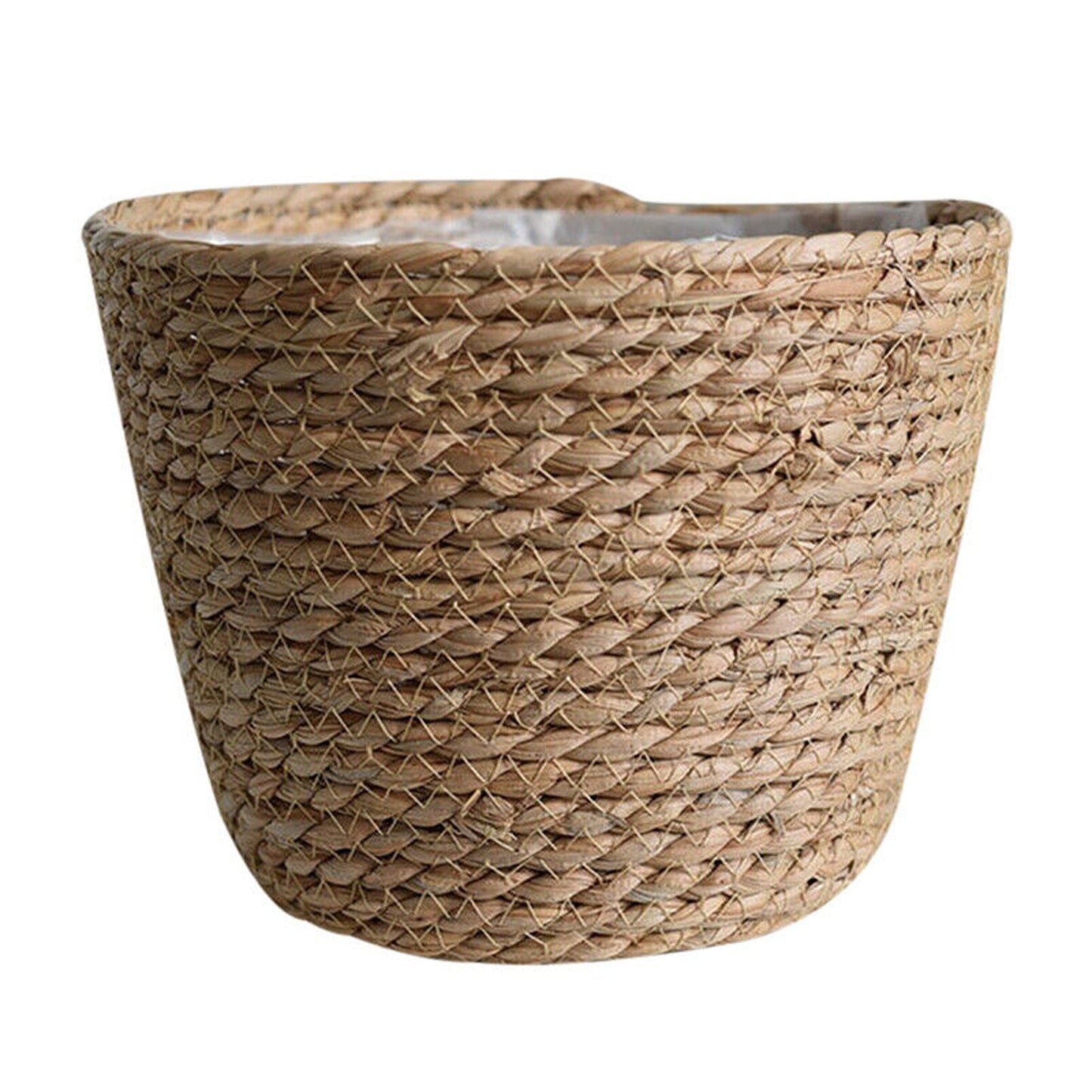 Indoor/Outdoor Grass Planter Basket Home Plant Container for Flowers