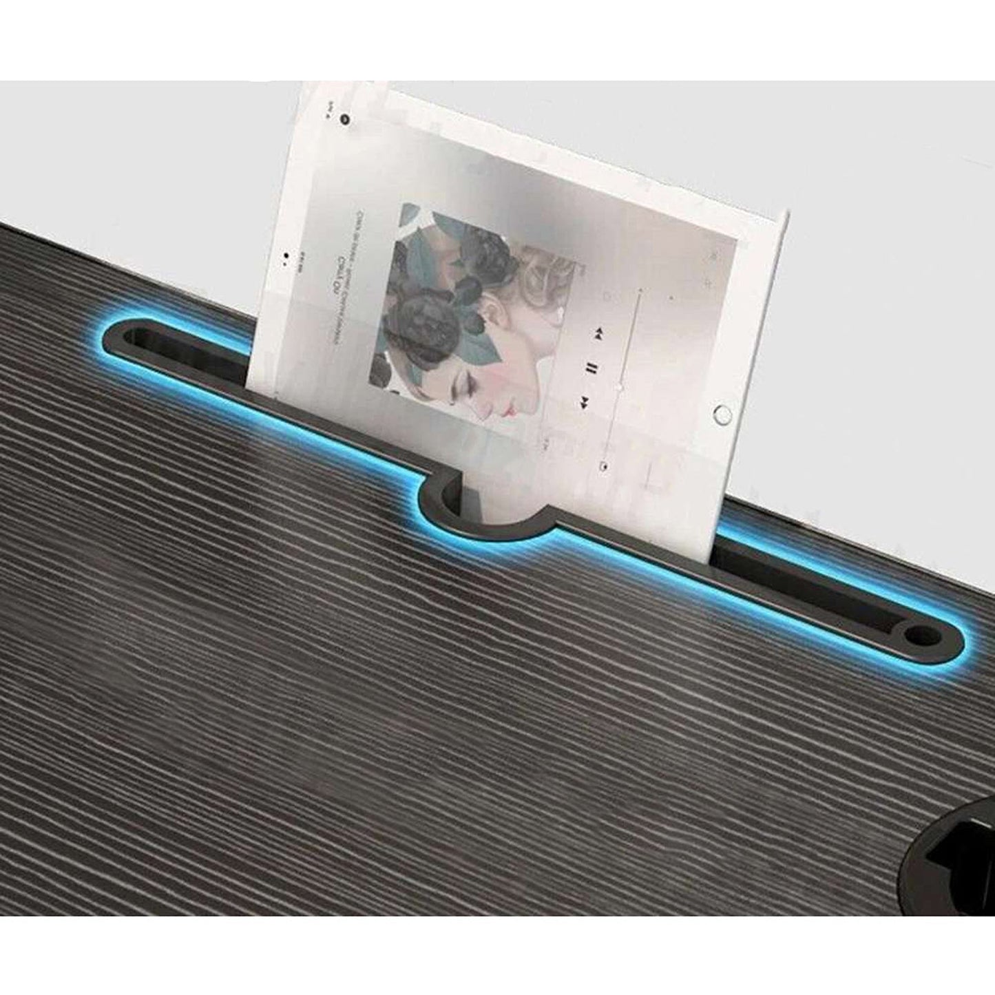 Adjustable Laptop Stand Portable Desk for Bed with Cup Holder