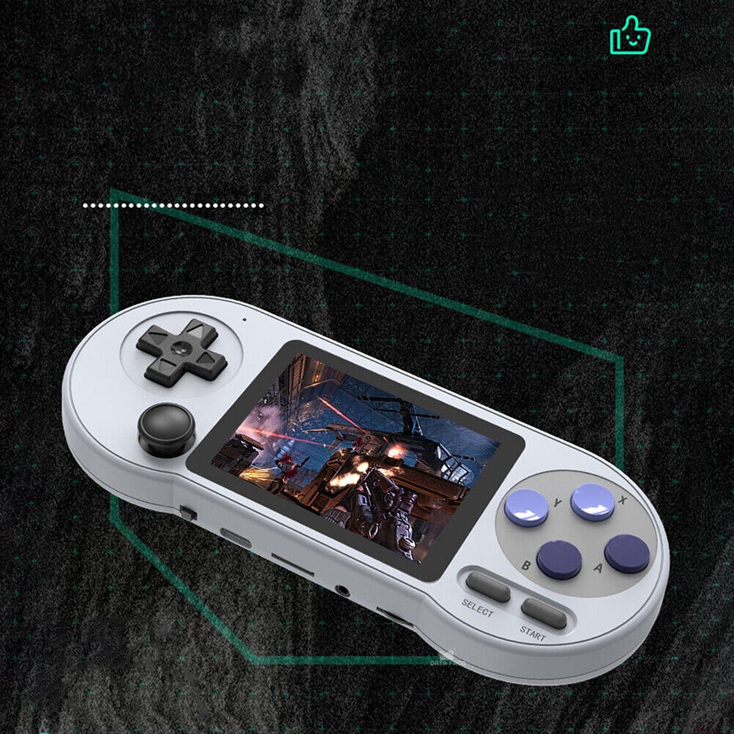 Handheld Retro Game Console SF2000 IPS Screen with 6000 Classic Games