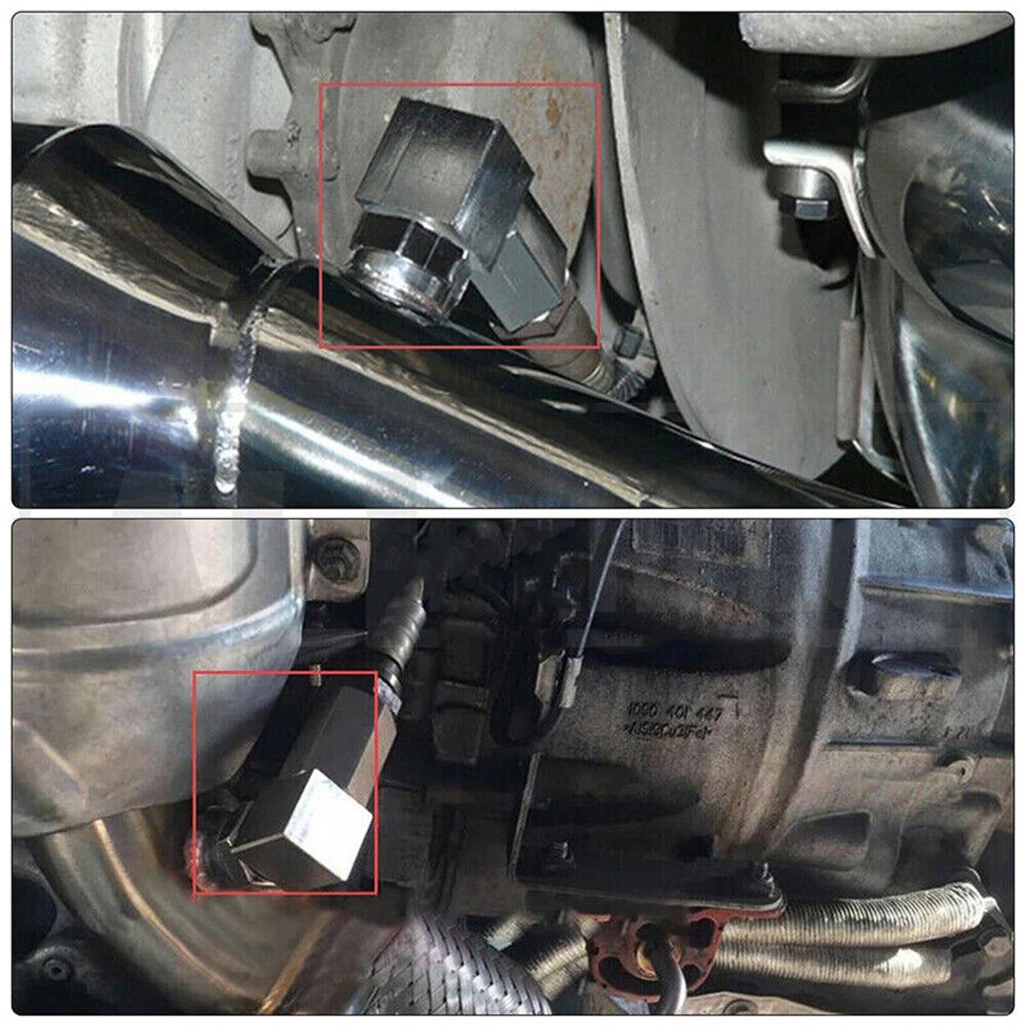 O2 Oxygen Sensor Spacer Adapter for Extending Catalytic Converters 90 Degree