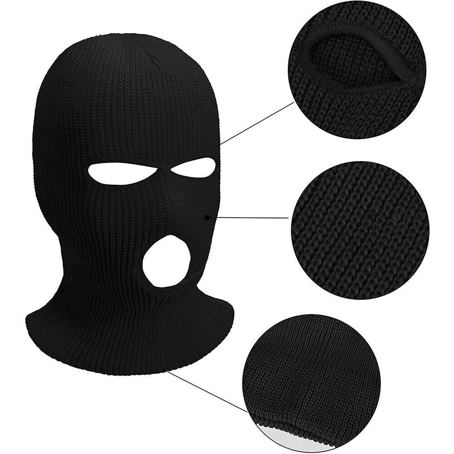Tactical Windproof Ski Mask Fishing Neck Warmer Face Balaclava