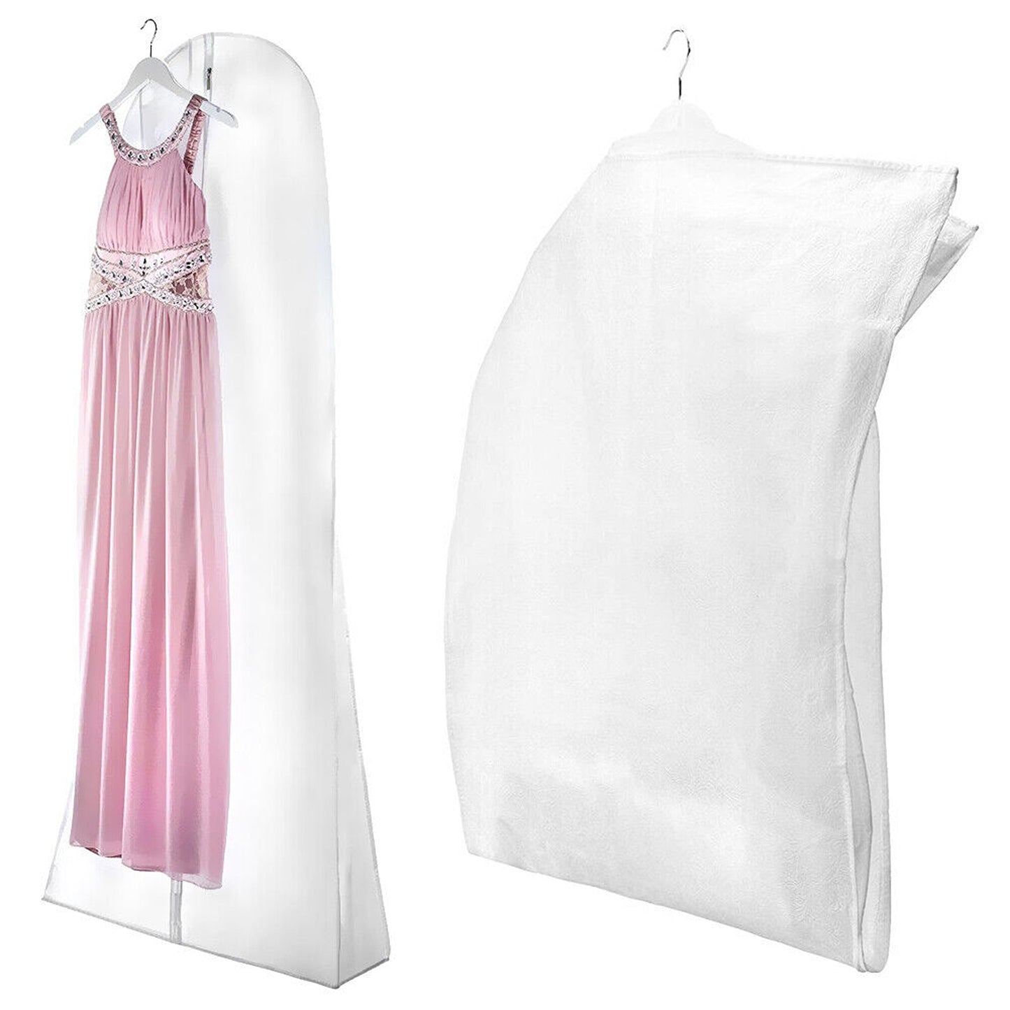 Garment Wedding Dress Storage Bag Clothe Coat Protector with Zipper