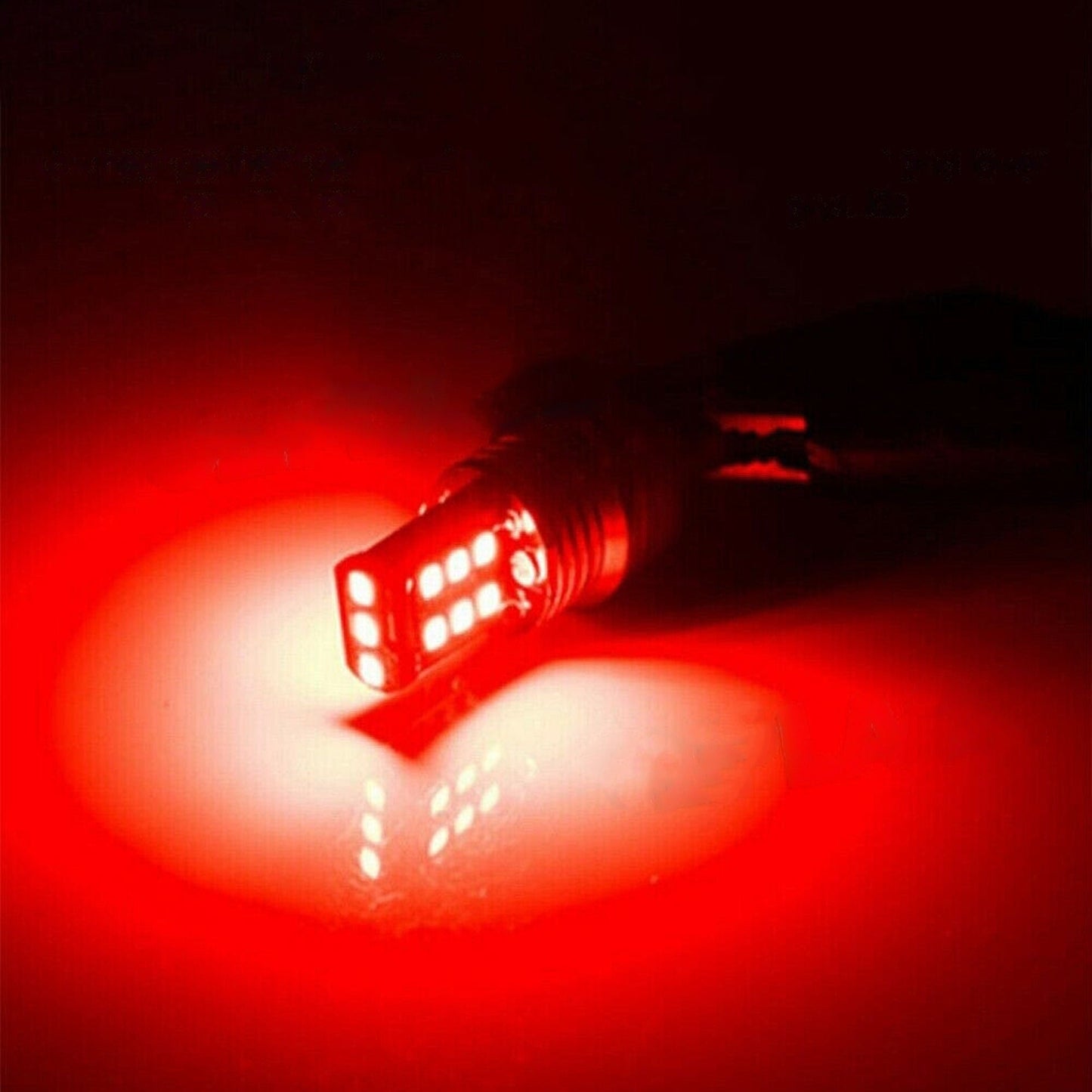 4pcs LED Stop Tail Light Bulbs for Cars Canbus BAY15D 1157 15W Brake Globes