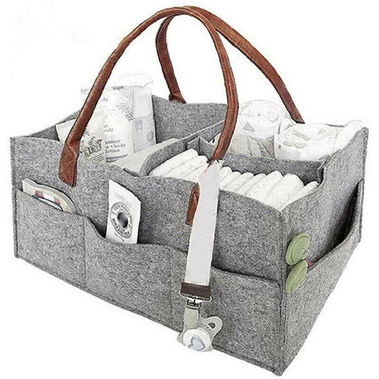 Infant Diaper Caddy Organizer Portable Nursery Storage Basket