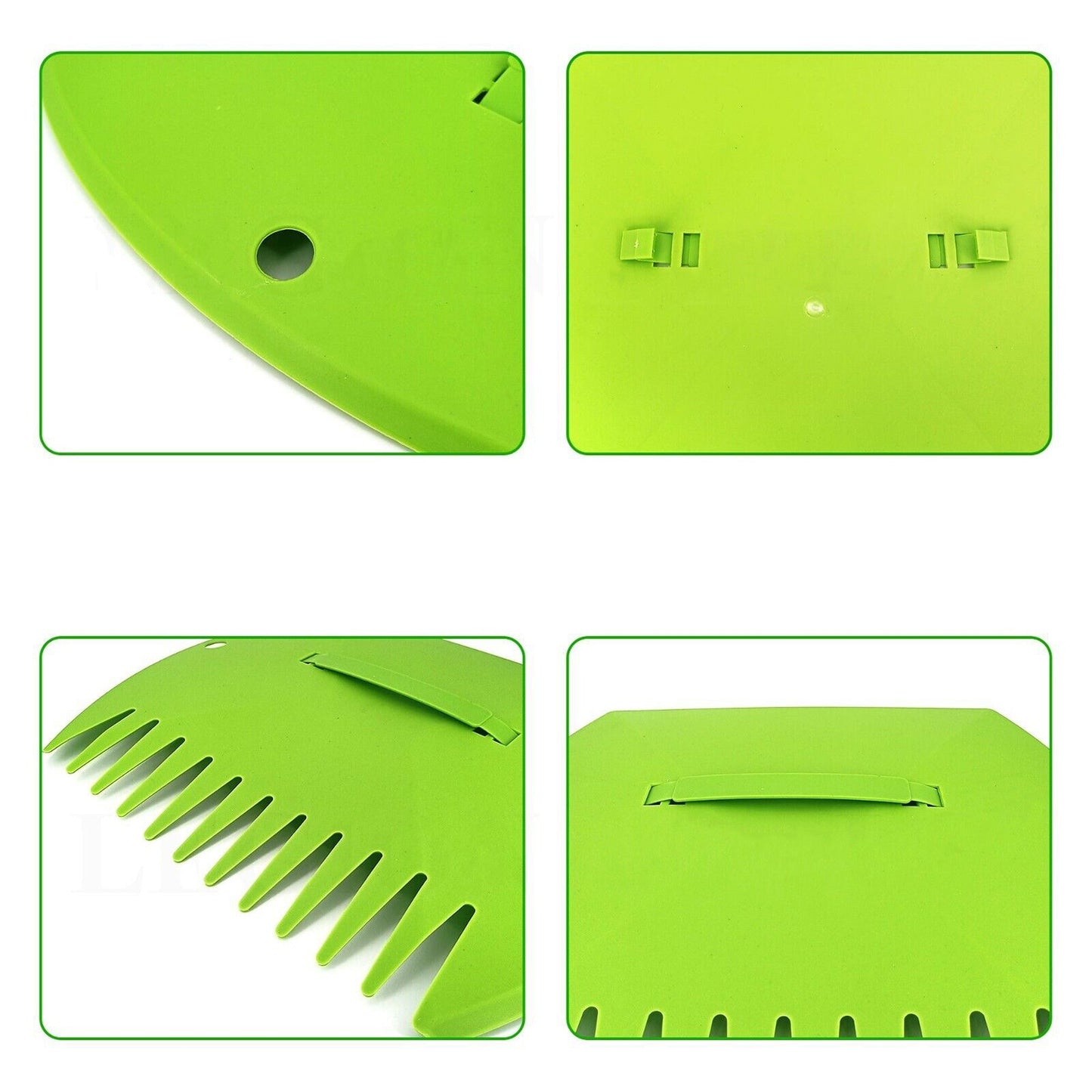 Universal Fit Durable Handy Grass Hand Rakes for Garden Yard Leaf Scoops