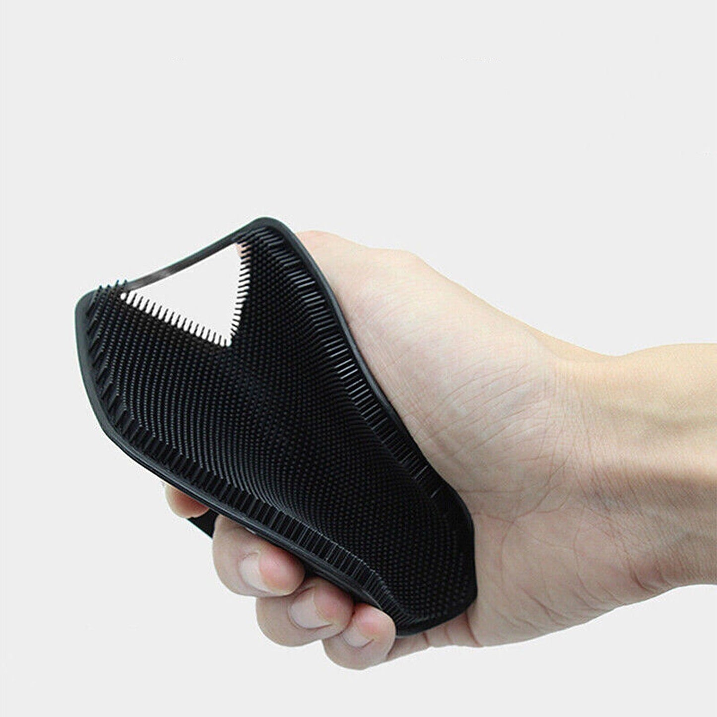 Exfoliating Silicone Shower Brush Mat Foot Back Body Scrubber