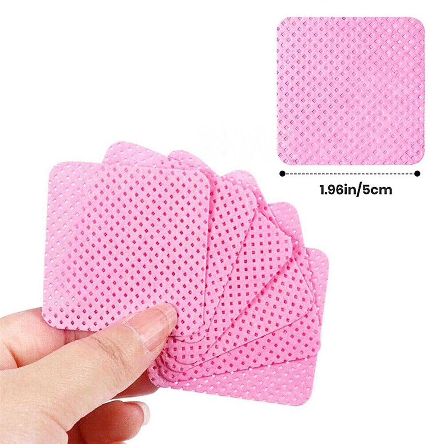 Nail Polish Remover Pads Lint-Free Manicure and Pedicure Cleaner