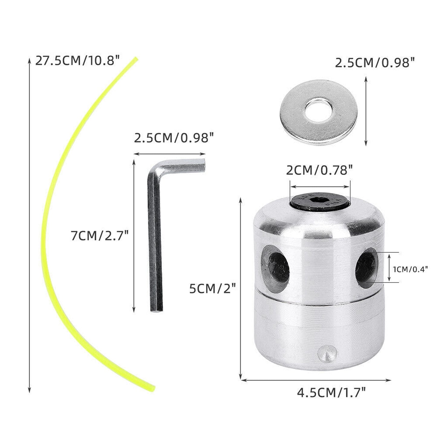 Universal Line Trimmer Replacement Head for Lawn Mowers