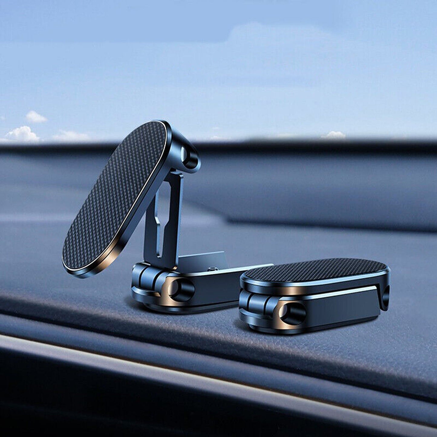 Universal Magnetic Phone Holder 360 Degree Rotatable for Car Dashboard