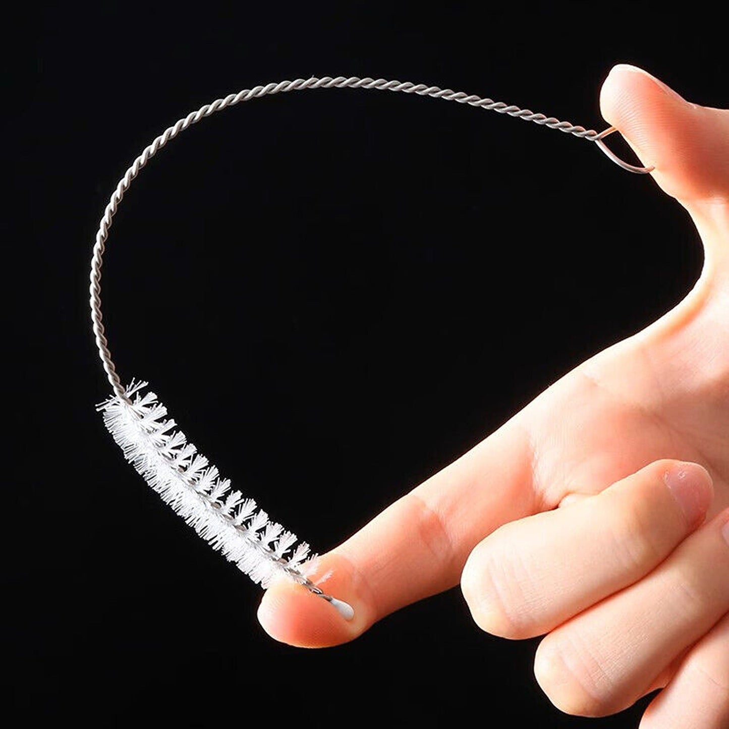 10pcs Reusable Nylon Straw Cleaning Brushes for Long Bottles and Tubes