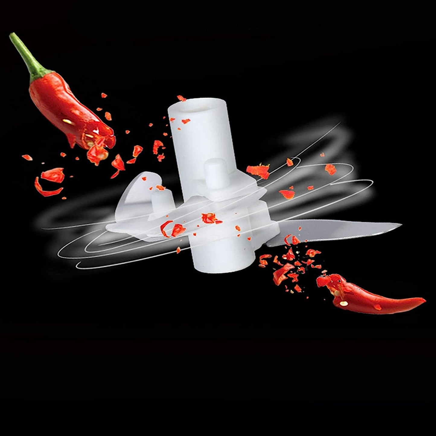 Food Meat Fruit Vegetable Blender Onion Garlic Chopper Dicer Mincer Shredder