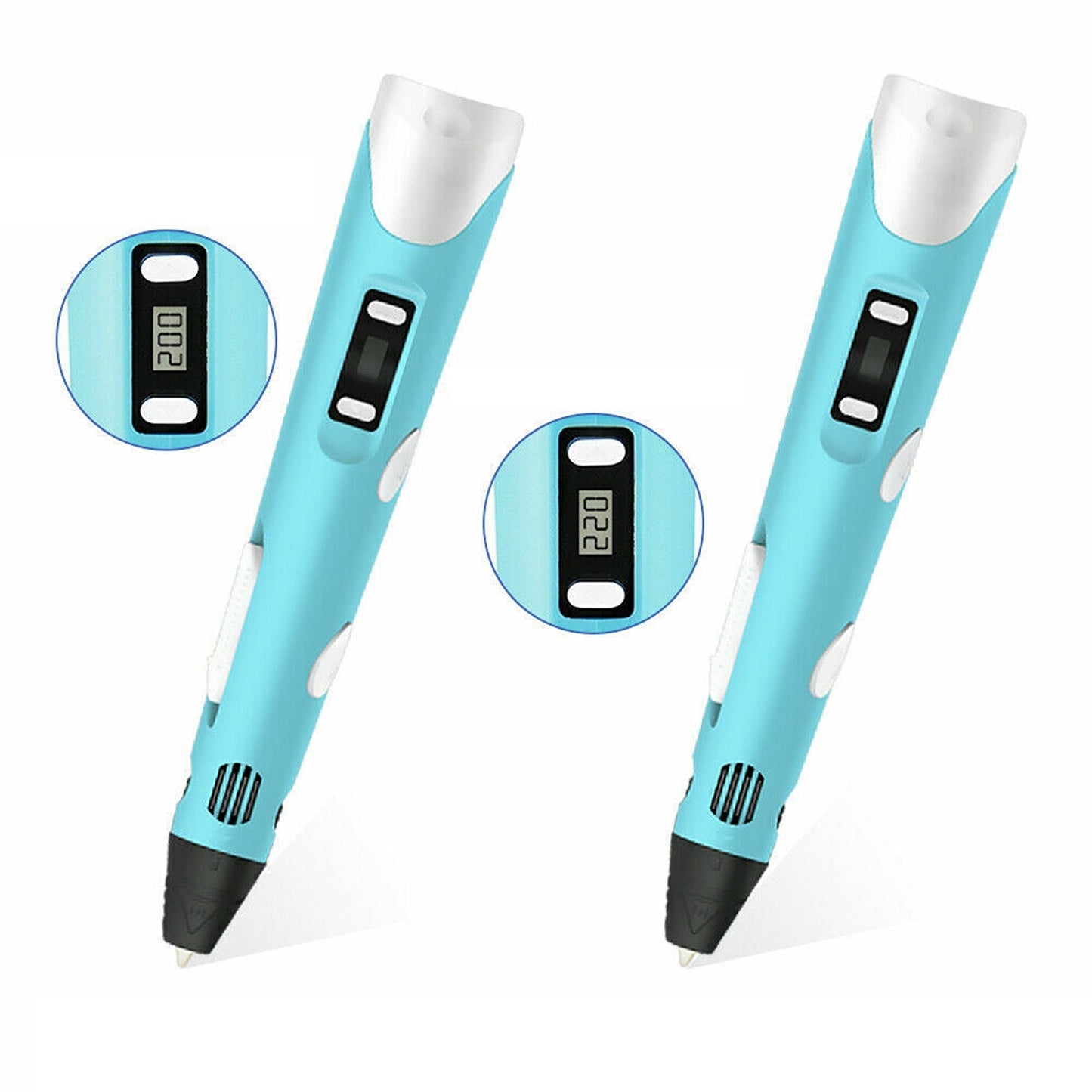3D Printing Pen Set with Free Filaments Creative Doodle Drawing for Kids